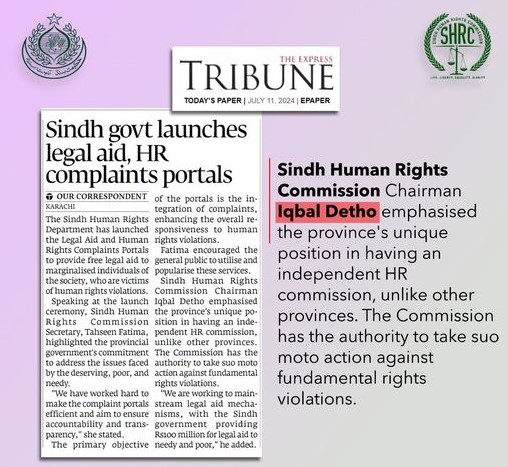 sindh human rights portal