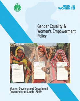 Gender Equality & Women's Empowerment Policy, Women Development Department Government of Sindh 2019