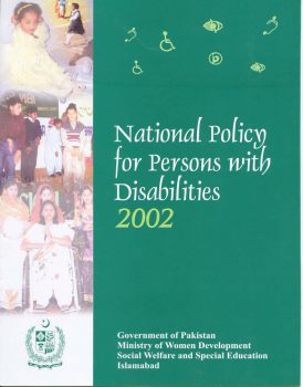 National Policy For Persons With Disabilities, 2002